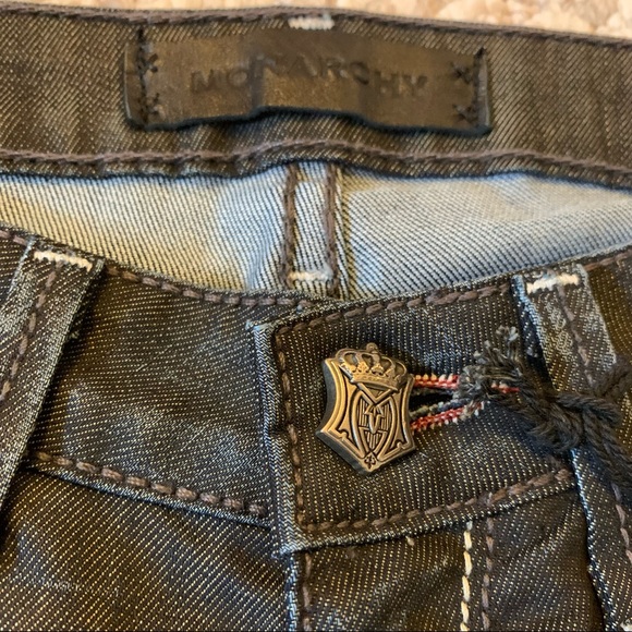 NEW Monarchy Dark-Wash Bootcut Jeans - Picture 12 of 12